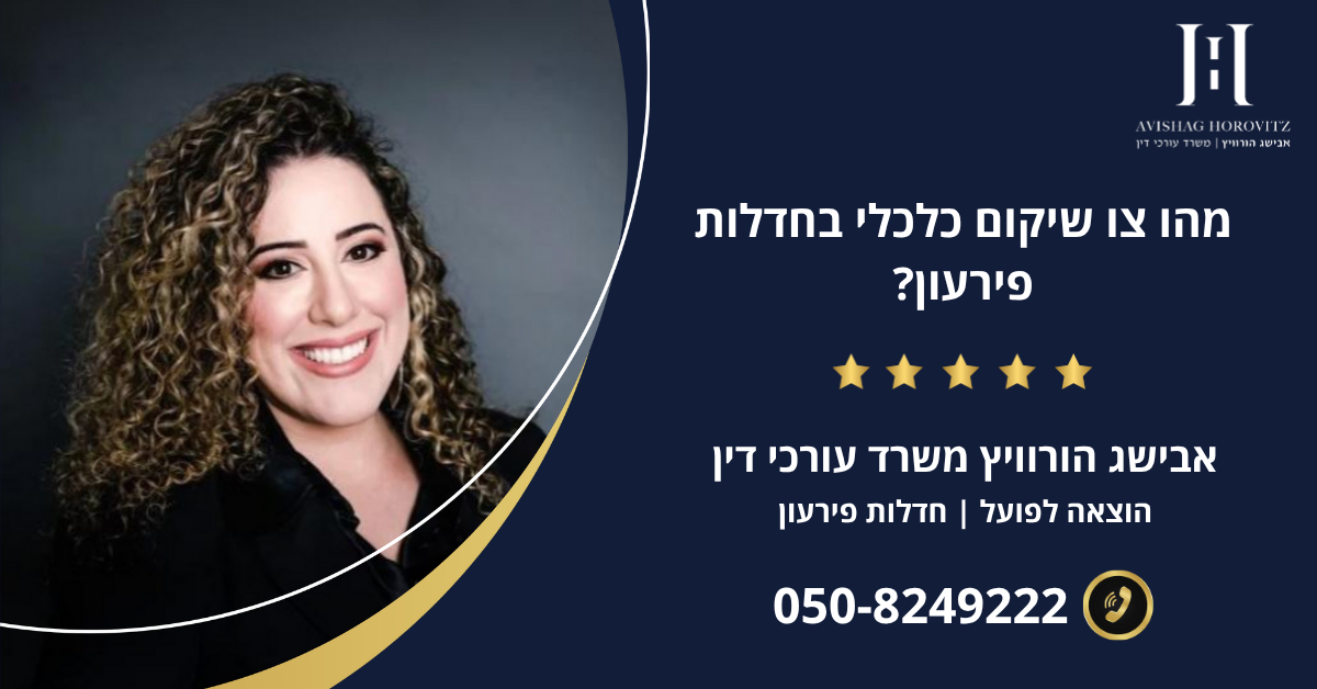 מהו צו שיקום כלכלי בחדלות פירעון?